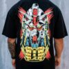 Polera "Mecha Warrior" Estilo Retro